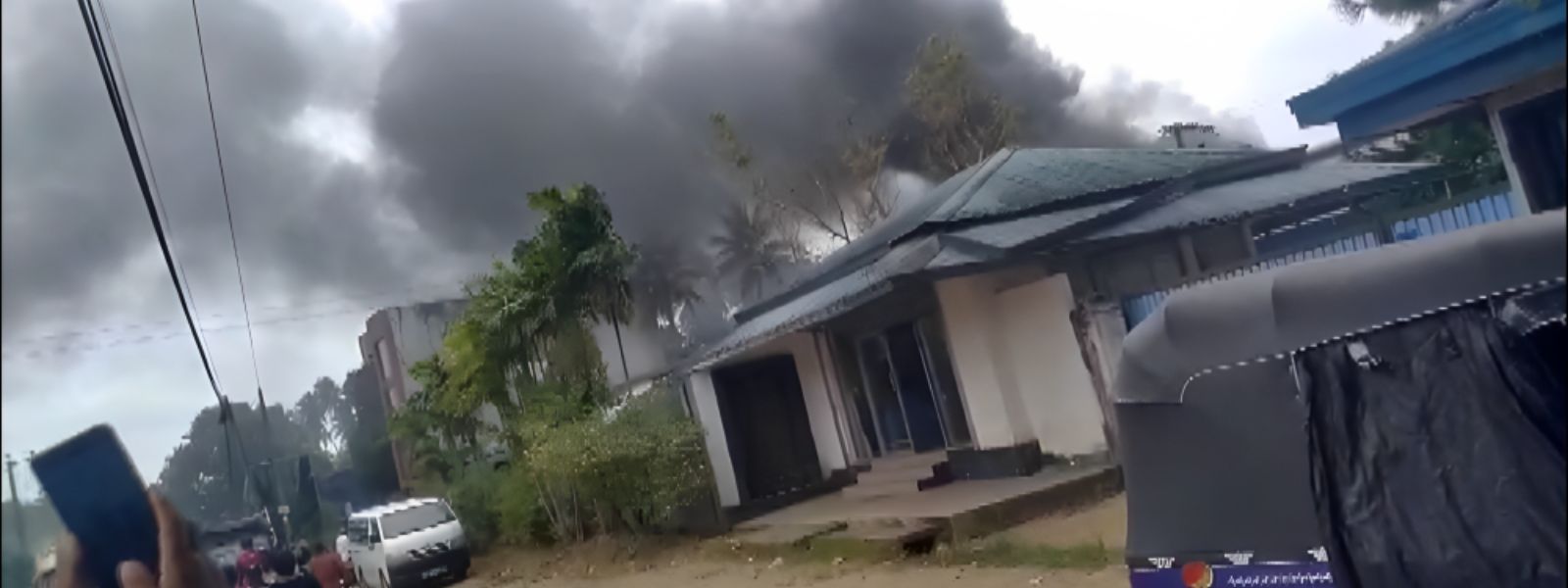 Blaze Contained at Navagamuwa Factory